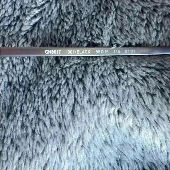 Cole Haan Plastic Combo 55mm Square Brow Bar Sunglasses in Black NWT *Polarized* - Picture 5 of 7